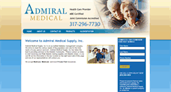 Desktop Screenshot of admiralmed.com
